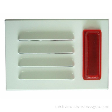 Outdoor Siren With LED Flasher for Burglar Alarm System (CV-OS105)